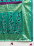 Wine Semi Modal Saree | EZB GF02 LUX 20006 - EZBER